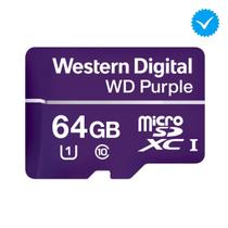 Cartão micro-SD 64 GB WD Purple Intelbras Revenda Oficial