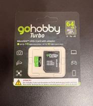 Cartão Micro SD 64GB GoHobby Turbo PRO - Alta Velocidade e Capacidade Cartão Micro SD 64GB GoHobby Turbo PRO - Alta Velocidade e Capacidade