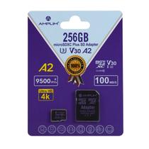 Cartão Micro SD Amplim 256GB de memória com adaptador Nintendo GoPro