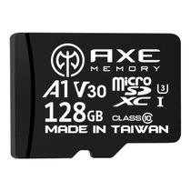 Cartão Micro SD AXE MEMORY 128 GB 4K de vídeo Ultra Full HD