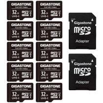 Cartão Micro SD Gigastone 32GB (10 Unidades) - 90 MB/s - Full HD Cartão Micro SD Gigastone 32GB (10 Unidades) - 90 MB/s - Full HD