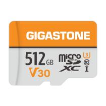 Cartão Micro SD Gigastone 512GB para câmera de vigilância GoPro