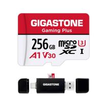 Cartão Micro SD Gigastone Gaming Plus 256GB para Nintendo Switch