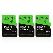 Cartão Micro SD KEXIN 32GB Cartão de Memória Classe 10 UHS-I Pacote com 3 Cartão Micro SD KEXIN 32GB Cartão de Memória Classe 10 UHS-I Pacote com 3