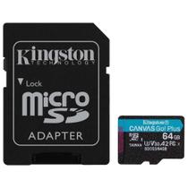 Cartão Micro Sd Kingston 64gb Canvas Go Plus Sdcg3/64gb - KINGSTON