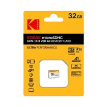Cartão Micro SD Kodak De Alta Velocidade 32GB 64GB 128GB 256GB Para Câmera De Telefone Super