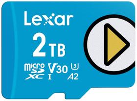 Cartão Micro SD Lexar 2TB Play Blue UHS-I C10 U3 V30 A2 4K