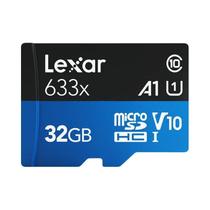 Cartão Micro SD Lexar de Alta Velocidade (128GB, 32GB, 64GB, 256GB, 512GB) - Classe 10