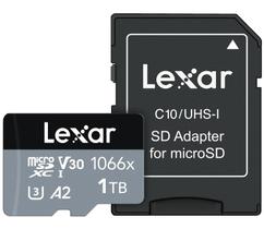 Cartão Micro SD Lexar Professional 1TB - 1066x UHS-I U3 V30 A2