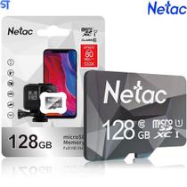 Cartão Micro Sd Netac 128Gb 80Mb/S De Leitura