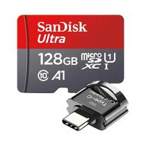 Cartão Micro SD Sandisk De 64GB 128GB Classe 10, Cartão De Memória Flash TF Para Smartphone E Tablet