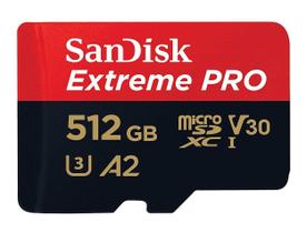 Cartão Micro Sd Sdxc Sandisk Extreme Pro 512Gb 170Mb/S U3 A2 Cartão Micro Sd Sdxc Sandisk Extreme Pro 512Gb 170Mb/S U3 A2