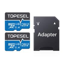Cartão Micro SD TOPESEL 128GB UHS-I Classe 10 - Pacote com 2
