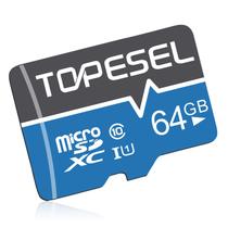 Cartão Micro SD TOPESEL 64GB Classe 10 UHS-I - para Câmeras e Smartphones