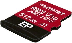 Cartao Microsd 512GB Patriot Ep V30 A1 4K Classe 10 PEF512GEP31MCX