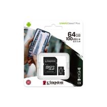 Cartão Microsd Canvas Select Plus Kingston 64Gb 100Mb/S