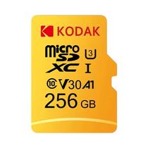 Cartão MicroSD KODAK De 64GB 32GB 128GB 256GB 512GB U3 V30 Cartão De Memória 4K Para Telefone Drone