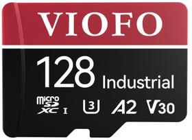Cartão microSD VIOFO 128GB Industrial - U3 A2 V30 com Adaptador