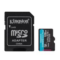 Cartão MicroSDXC 128GB Kingston Canvas Go! Plus UHS-I U3 V30 A2 170mb/s