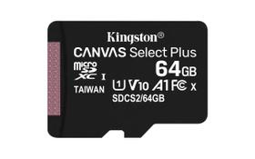 Cartão microSDXC Kingston Canvas Select Plus 64GB Classe 10