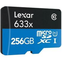 Cartão Microsdxc Lexar Blue 256Gb 633X Uhs-I 100Mb/S