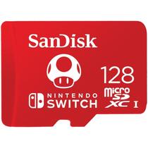 Cartão microSDXC SanDisk 128GB - Licenciado para Nintendo Switch
