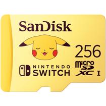 Cartão microSDXC SanDisk 256GB - Licenciado para Nintendo Switch