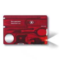 Cartão Multitarefas Victorinox Swiss Card Lite Vermelho