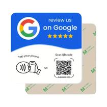 Cartão NFC Programável 215 Quadrado Estação De Avaliação Do Google 13.56Mhz Código QR Editável