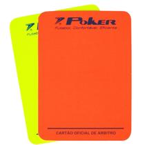 Cartão Para Arbitro Poker Campo Oficial