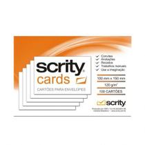 Cartão para envelope carta marfim SCM430 100X150 com 100 unid - Scrity Cartão para envelope carta marfim SCM430 100X150 com 100 unid - Scrity