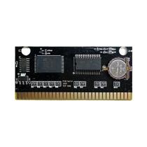 Cartão PCB Dourado Regravável Sega Megadrive Genesis Com Tecnologia KY MD FlashKit