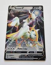 Cartão Pokémon Arceus V (122/172) - Ultra Raro - Série Brilliant Stars