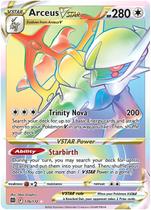Cartão Pokémon Arceus VSTAR 176/172 Secret Rare Brilliant Stars Cartão Pokémon Arceus VSTAR 176/172 Secret Rare Brilliant Stars