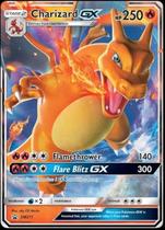 Cartão Pokémon Charizard GX SM211 Hidden Fates Ultra Rare Holo Cartão Pokémon Charizard GX SM211 Hidden Fates Ultra Rare Holo