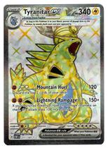 Cartão Pokémon Pokémon Tyranitar ex 211/197 Obsidian Flames Cartão Pokémon Pokémon Tyranitar ex 211/197 Obsidian Flames