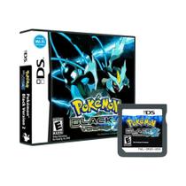 Cartão Pokémon Preto E Branco Combinado Com Caixa Cassete Para DS NDS 3DS Sem Instruções