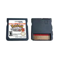 Cartão Pokémon Preto E Branco Combinado Com Caixa Cassete Para DS NDS 3DS Sem Instruções