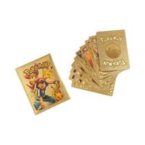 Cartão Pokémon Raro Pikachu VMAX GX EX V Carte Dorée Argentée Inglês Espanhol Charizard Arceus Caixa Cartão Pokémon Raro Pikachu VMAX GX EX V Carte Dorée Argentée Inglês Espanhol Charizard Arceus Caixa