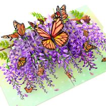 Cartão Pop-Up de Dia das Mães HEARTAGS Borboleta 15 x 20 cm Cartão Pop-Up de Dia das Mães HEARTAGS Borboleta 15 x 20 cm