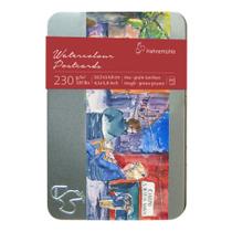 Cartão Postal Hahnemuhle Watercolour Estojo Metal 230 g 30 F