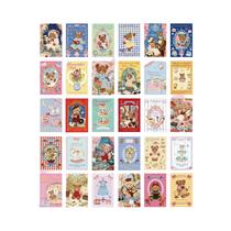 Cartão Postal Kawaii Para Pets DIY Material De Scrapbook Feito À Mão 30 Folhas Papel Comemorativo