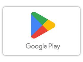 Cartão Presente Digital Google Play R$15,00