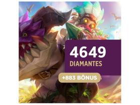 Cartão Presente Digital Mobile Legends R$ R$ 375,00 Mobile Legends 4.649 Diamantes + 883 Bônus Cartão Presente Digital Mobile Legends R$ R$ 375,00 Mobile Legends 4.649 Diamantes + 883 Bônus