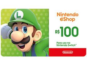 Cartão Presente Digital Nintendo R$100,00 Ecash Brazil Cartão Presente Digital Nintendo R$100,00 Ecash Brazil