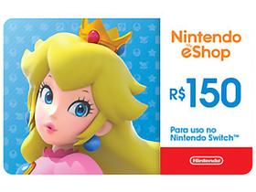 Cartão Presente Digital Nintendo R$150,00 Ecash Brazil