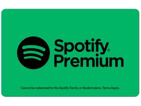 Cartão Presente Digital R$21,90 Spotify Premium 1M Digital