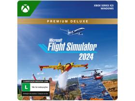 Cartão Presente Digital R$ 559,00 Microsoft Flight Simulator 2024 Premium Deluxe Edition