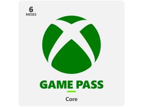 Cartão Presente Digital Xbox R$ 171,99 Assinatura Xbox Game Pass Core 6 Meses