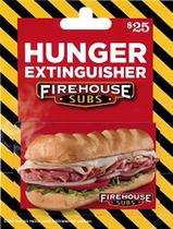 Cartão Presente Firehouse Subs R 25 Físico